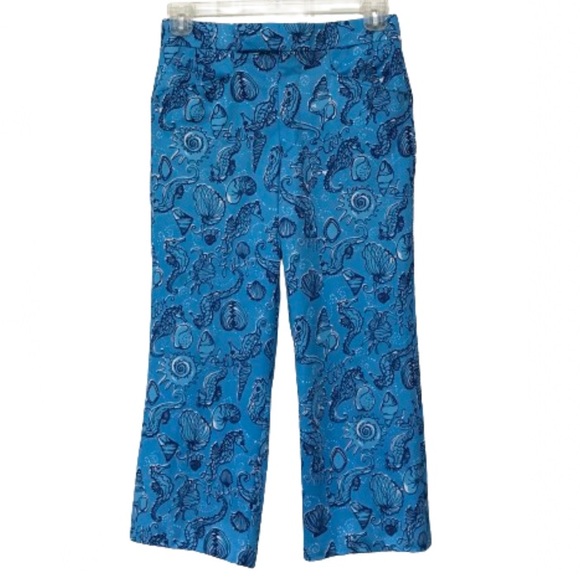 euc Lilly Pulitzer escargot capri pantalon filles 14 livraison gratuite